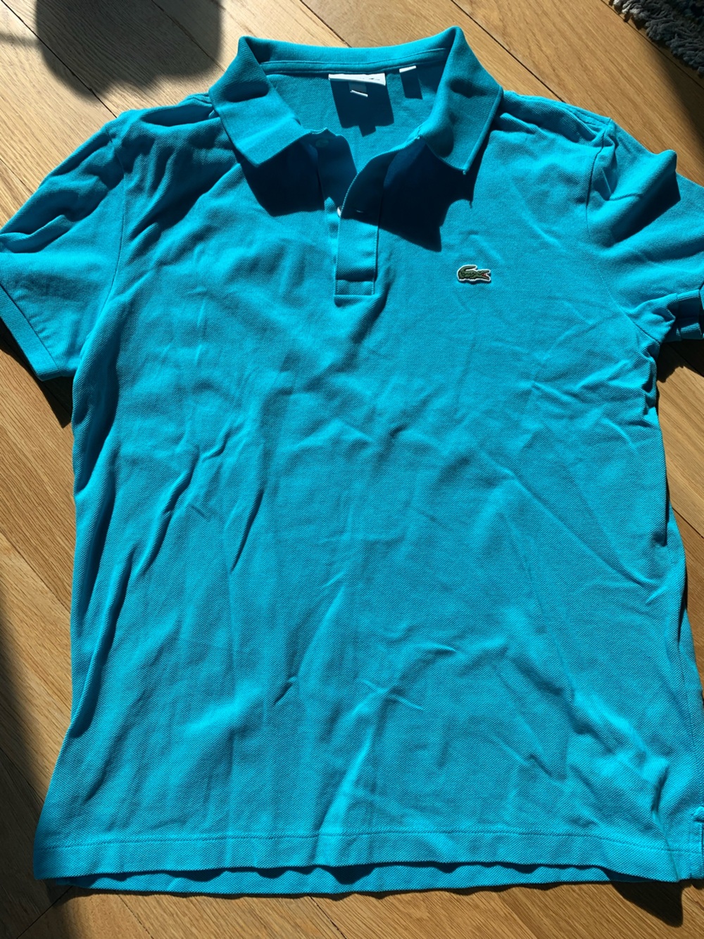 Lacoste bright turquoise Men's Classic Pique Polo
